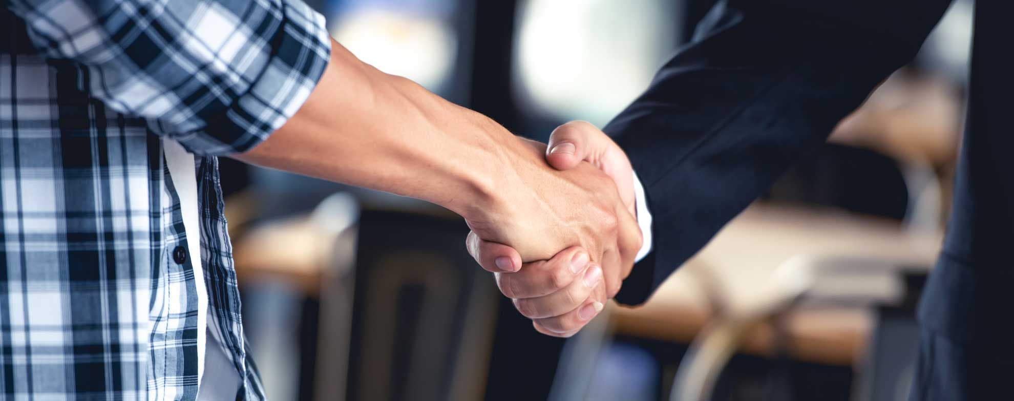 Handshake on a deal