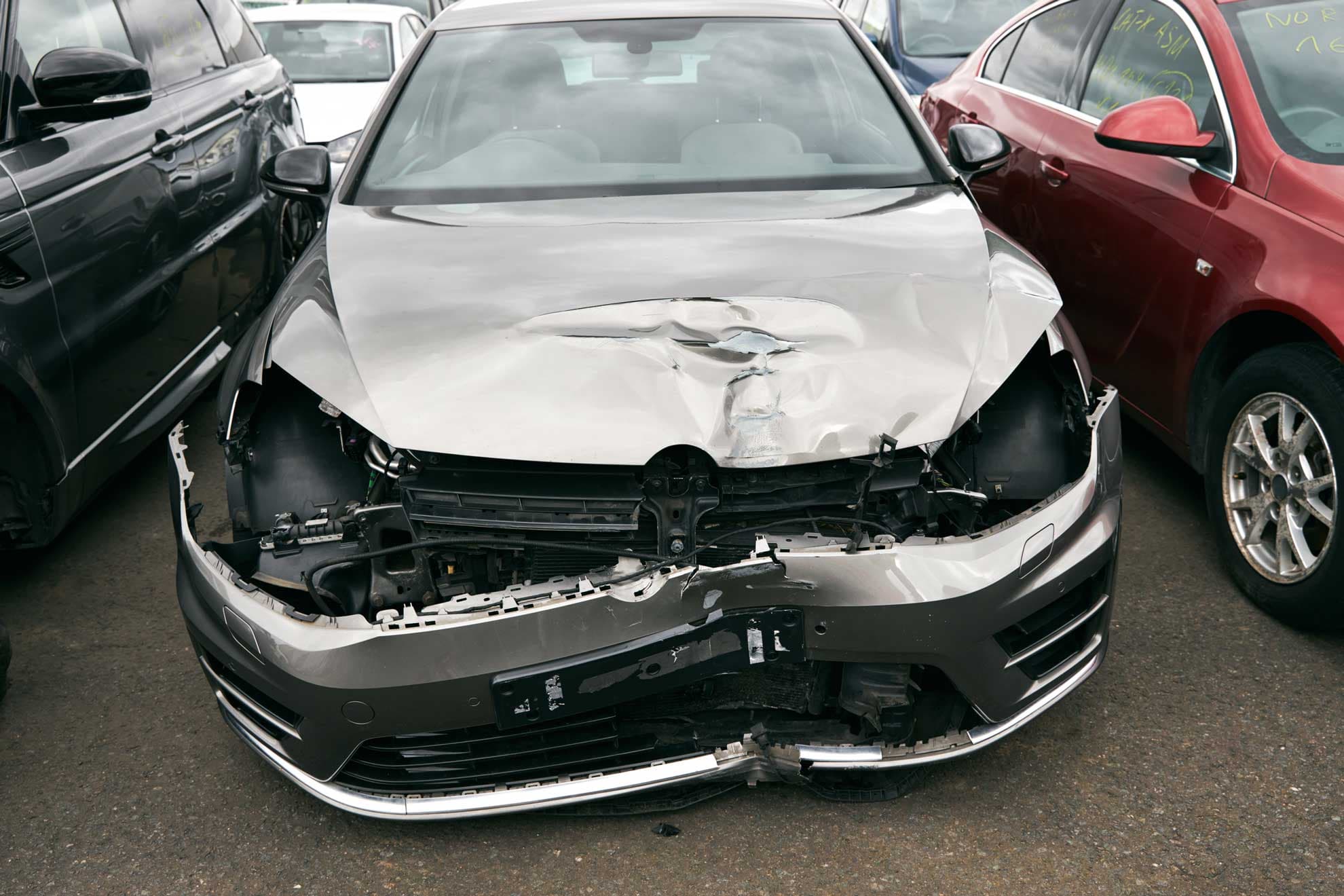 Insurance write-off vehicle